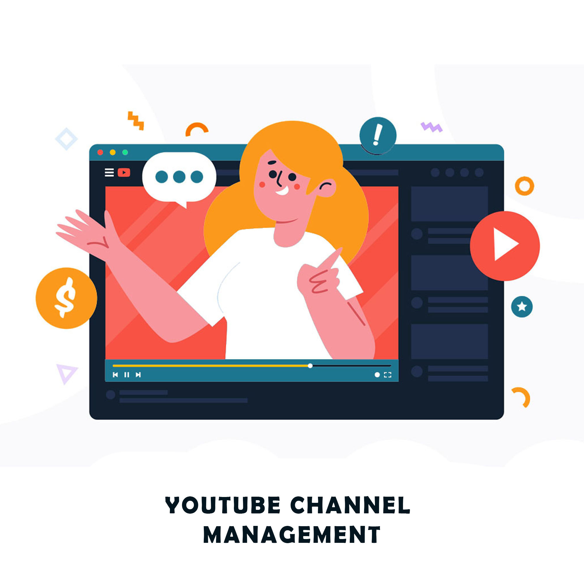 YOUTUBE CHANNEL MANAGEMENT